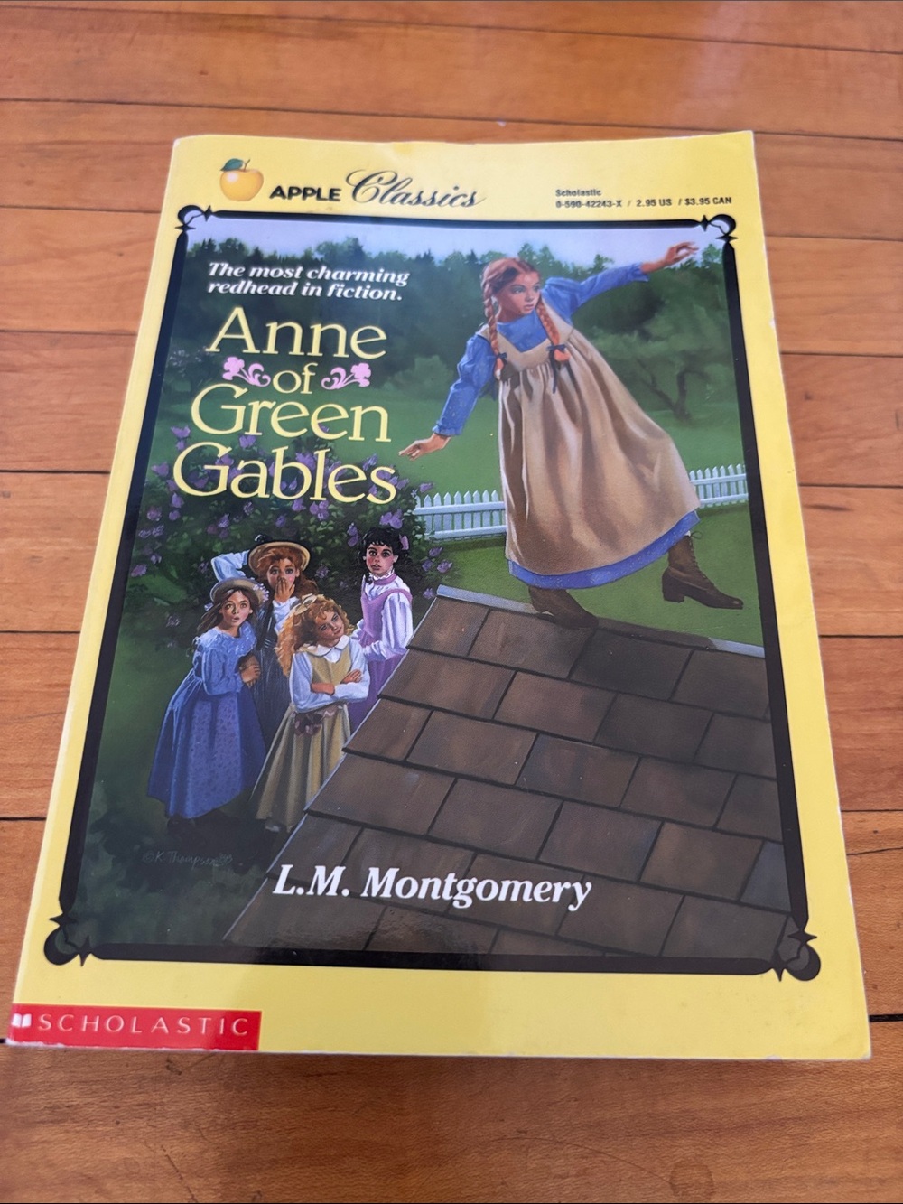 Apple Classics Anne of Green Gables by L.M. Montgomery - paperback book